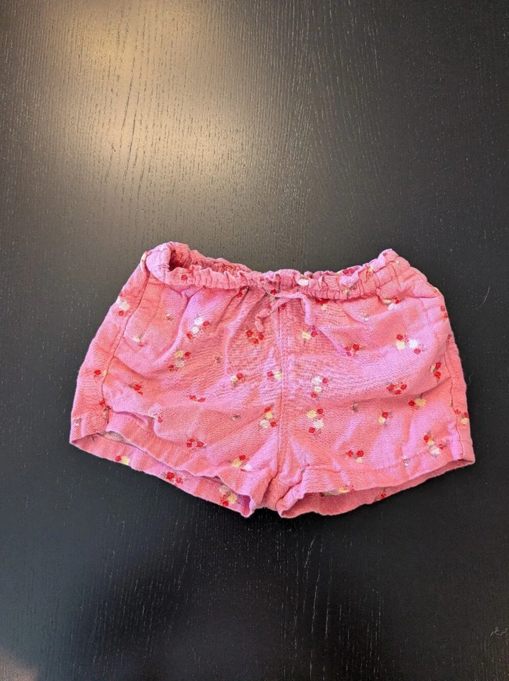 Old Navy Pink Floral Diaper Cover Shorts
